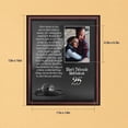thumbnail image 5 of 25th Anniversary Picture Frame for Couple, Silver Threads Poem Gift, 5 of 8
