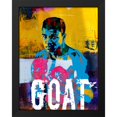 thumbnail image 2 of Stephen Chambers 12x14 Black Modern Wood Framed Wall Art Titled - Goat, 2 of 6