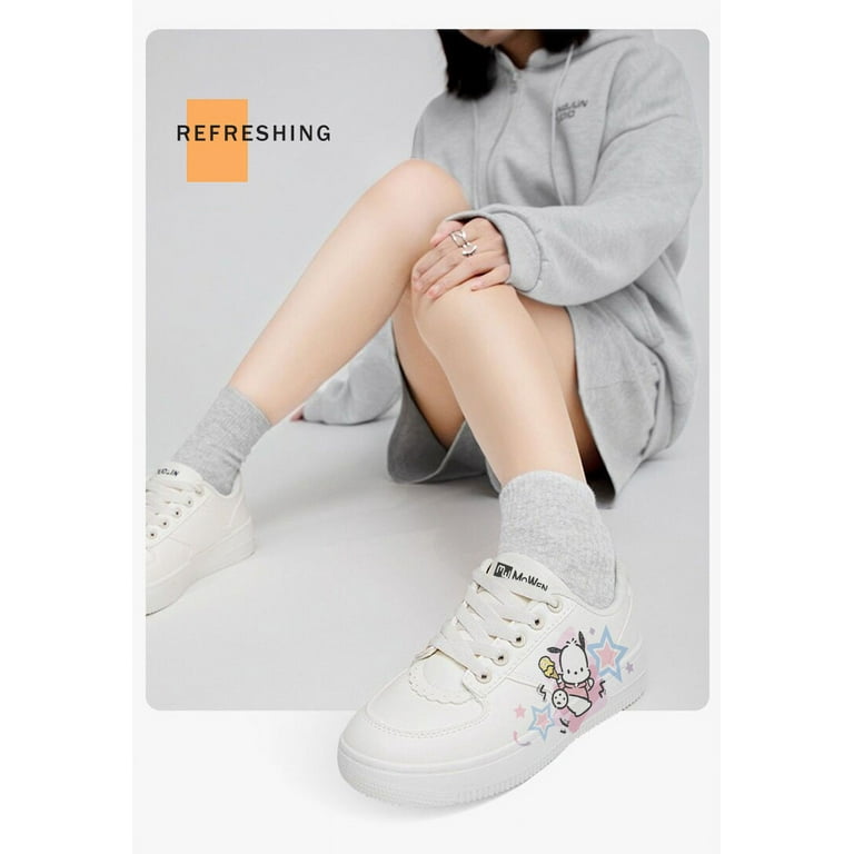 ❥︎❥︎Pochaco❤︎ Adult Women Cute Pochacco Sneakers Cartoon Kawaii Tennis