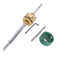 thumbnail image 2 of Recessed Lights Hole Saw Can Light Hole Saw Universal Hex Handle Interface High Strength Alloy Steel Quick Disassembly Connecting Rod for Ceiling Drywall Drilling, 2 of 7