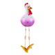 thumbnail image 2 of Estatua de pollo de resina para jardín, adorno divertido para colgar en la pierna, escultura de pollito (púrpura) Ndcxsfigh Libre de BPA, 2 of 9