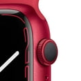 thumbnail image 4 of Pre-Owned Apple Watch Series 7 Aluminum 45mm A2474 (GPS Only, No Cellular) Red w/ Wireless Earbuds, 4 of 5