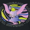 thumbnail image 3 of Disney - Dumbo - Dreams Take Flight - Juniors Cropped Cotton Blend T-Shirt, 3 of 5