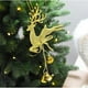 thumbnail image 5 of uds decoraciones para árboles de Navidad figura de reno con cascabel decoraciones colgantes para árboles de Navidad para adornos de fiesta navideña, 5 of 5