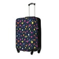 thumbnail image 2 of Cauagu Colored Balloons Print Travel Luggage Cover,Travel Dust-proof Suitcase Cover Softside Suitcase Protector for 18-32inch,Not Included Suitcase, 2 of 8