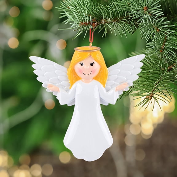 Maxora Personalized Ornaments Customized Christmas Ornament Angel Free Customize