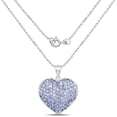 thumbnail image 2 of 2.43 ct. Genuine Tanzanite Sterling Silver Pendant, 2 of 2