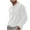 White, variant on successthop Mens Velour Shirts Elegant Pleated Plus Size Mock Neck Streetwear Casual Long Sleeve Clothes Solid Tops Red