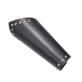 thumbnail image 3 of Medieval Bracers Steampunk PU Leather Wristband Bracer Rivet Arm Cuff Cosplay Props 1pc, 3 of 4