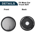 thumbnail image 5 of Unique Bargains Car Wheel Center Hub Cap Rim Cover Hub Caps Carbon Fiber Pattern 57.5mm 2.26" OD Snap-in Plastic Black, 5 of 6