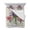 Beige, variant on Quilts Twin Size Bedding Set, Purple Red Spring Floral Lightweight Quilted Comforter, Summer Botanical Watercolor Soft Reversible Bedspread Coverlet with Pillow Covers for All Season, 68" x 86"