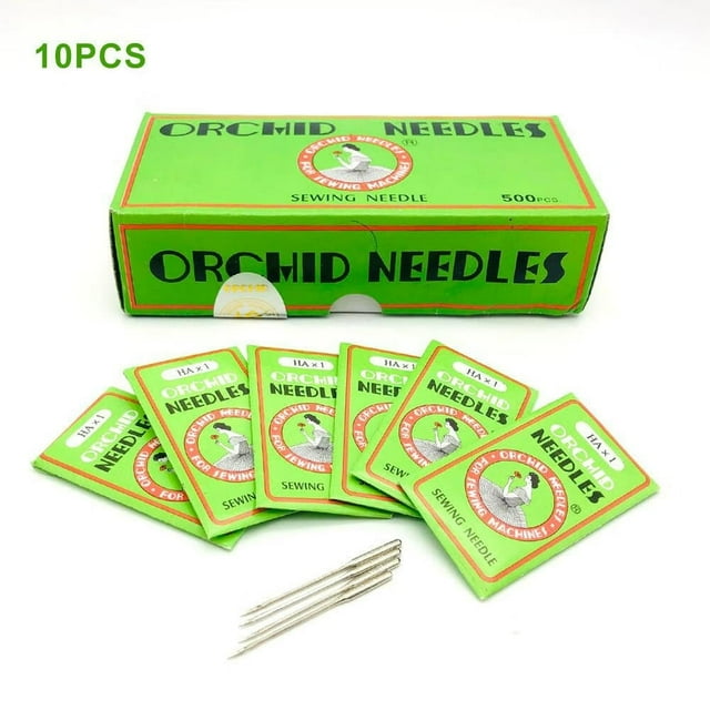 10PCS Sewing Machine Needles Iron Alloy Durable HA*1 90/14 Sewing Machine Needles for Home Use