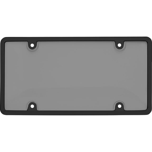 Cruiser Accessories, écran noir/fumé de plaque d’immatriculation Tuf Combo
