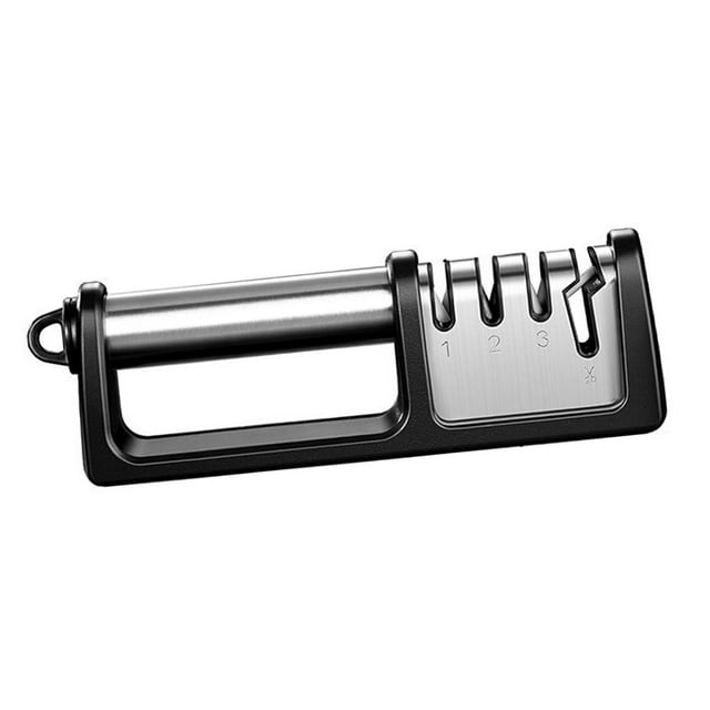 -Afilador de cuchillos, hojas pulidas, el mejor afilador de cuchillos de cocina, realmente funciona para cuchillos de cerámica y acero, tijeras.