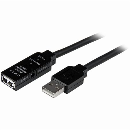 StarTech.com USB2AAEXT35M Black USB 2.0 Active Extension Cable price history on PriceWatchPro