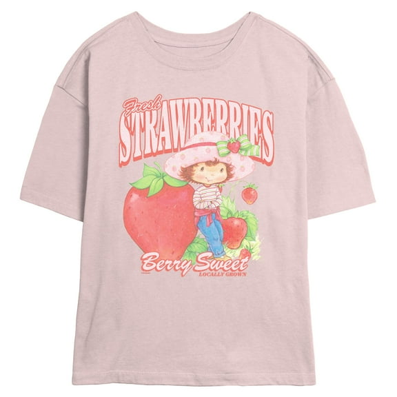 Juniors Strawberry Shortcake Fresh Locally Grown T Shirt