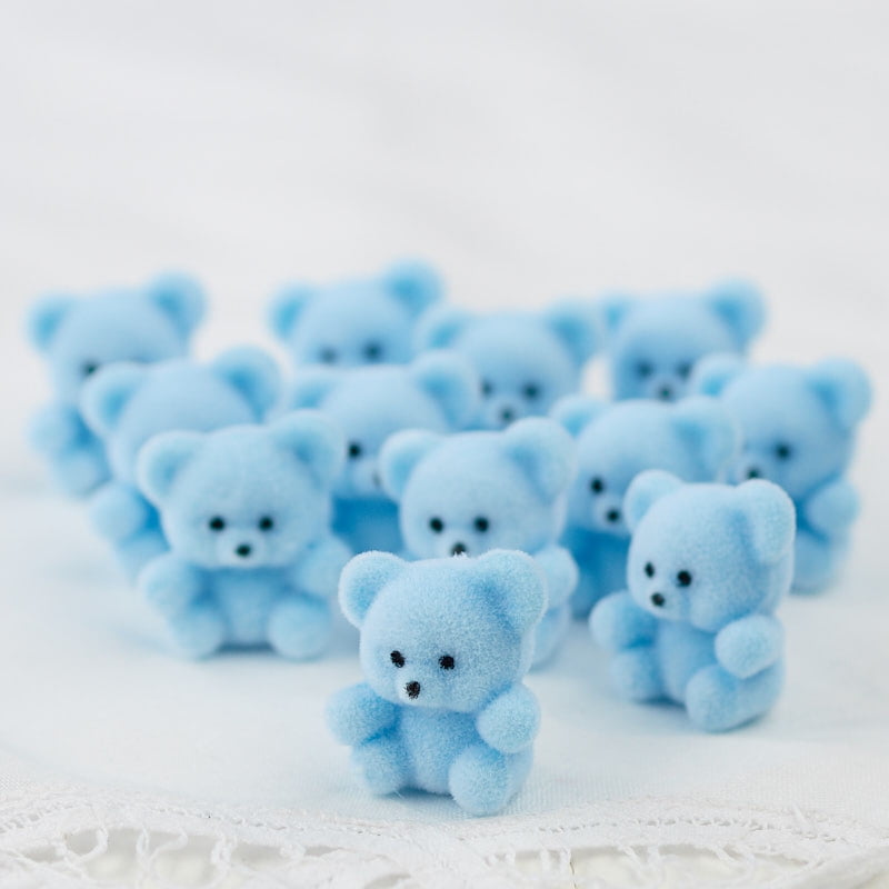 tiny fuzzy teddy bears