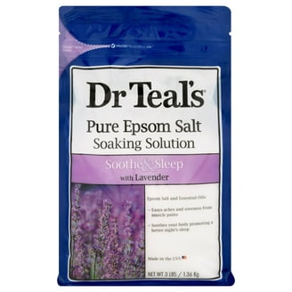 Dr Teals Lavender Epsom Salt - Soothe and Sleep - 2 bags (6lbs
