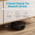 thumbnail image 5 of ROPVACNIC Robot Vacuum Cleaner with 3000Pa Cyclone Suction - BLACK, 5 of 5
