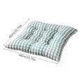 thumbnail image 2 of fsxdhpcsgfc Portable Heated Seat Cushion Seat Solutions Seat Cushion Thickened Cushion Lattice Frosted Chair Cushion Frosted Chair Cushion Thickened Cushion Cushion, 2 of 7