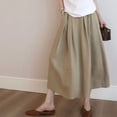 thumbnail image 5 of Primavera Verano 2024 Nueva Moda Femenina Recomendada BI Entrada Universal Amigable Falda de Arco de Longitud Media Lo que Usas Se Ve Bien, 5 of 5