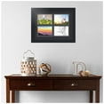 thumbnail image 2 of ArtToFrames Collage Photo Picture Frame with 4 - 4x6 Openings, Framed in Black with Black and Black Mats (CDM-3926-3), 2 of 8