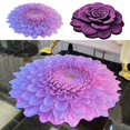 thumbnail image 1 of Bowayaoa Non-Slip Flower Diatomaceous Earth Door Mat, Polyester Floor Mat for Bathroom Bedroom Entryway, Absorbent Washable Rug, 1 of 7