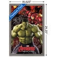 thumbnail image 3 of Marvel Cinematic Universe - Avengers - Age of Ultron - Hulk Wall Poster, 14.725" x 22.375", Framed, 3 of 6