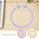 thumbnail image 2 of 3pcs Adjustable Diy Embroidery Hoop Set Cross Stitch Frame For Needlework Cross Stitch Hoop Reusable Sewing Hoop Embroidery Circle Hoop, 2 of 4