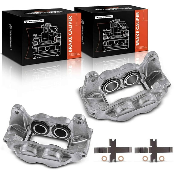 A-Premium Brake Caliper Assembly Compatible with Subaru Impreza 2006-2007 Front Side 2-PC Set