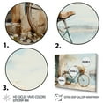 thumbnail image 3 of Designart "Bicycle Calm Pedaling IV" Transportation Floater Framed Canvas Wall Art, 3 of 7
