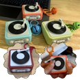 thumbnail image 2 of Retro Mini Audio Wireless Bluetooth Music Speaker Key Chain` B5R0, 2 of 7