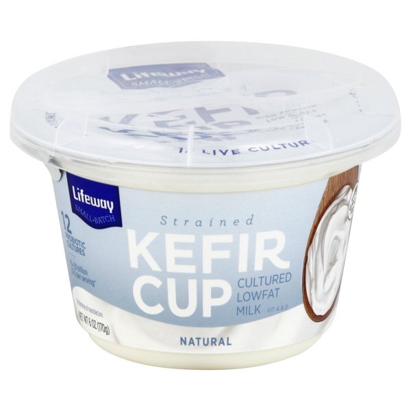 Lifeway Kefir Cup Natural Yogurt 6 Oz Walmart Com Walmart Com