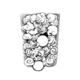 thumbnail image 1 of CAIROYAR Pegatinas de tatuajes de frutas, jugos, hierbas, resistentes al agua, no reflectantes, para brazos en flor, 1 of 7