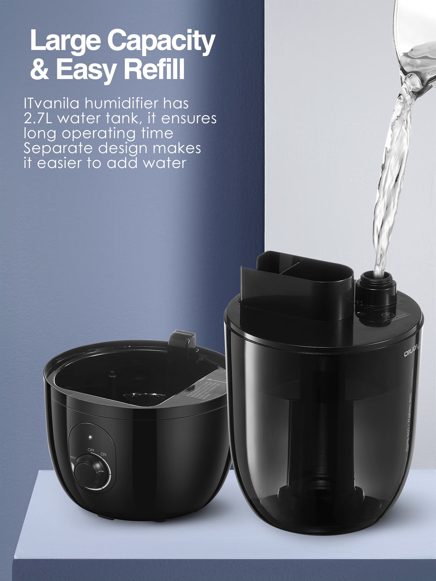 FOHERE Cool Mist Humidifier