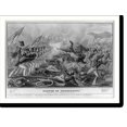 thumbnail image 2 of Historic Framed Print, Battle of Churubusco. Fought near the city of Mexico 20th of August 1847.J. Cameron., 17-7/8" x 21-7/8", 2 of 9