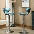 thumbnail image 2 of Built-in Foot Support / In Outdoor Spaces / Luxury Faux Leather Barstools, 2 of 7