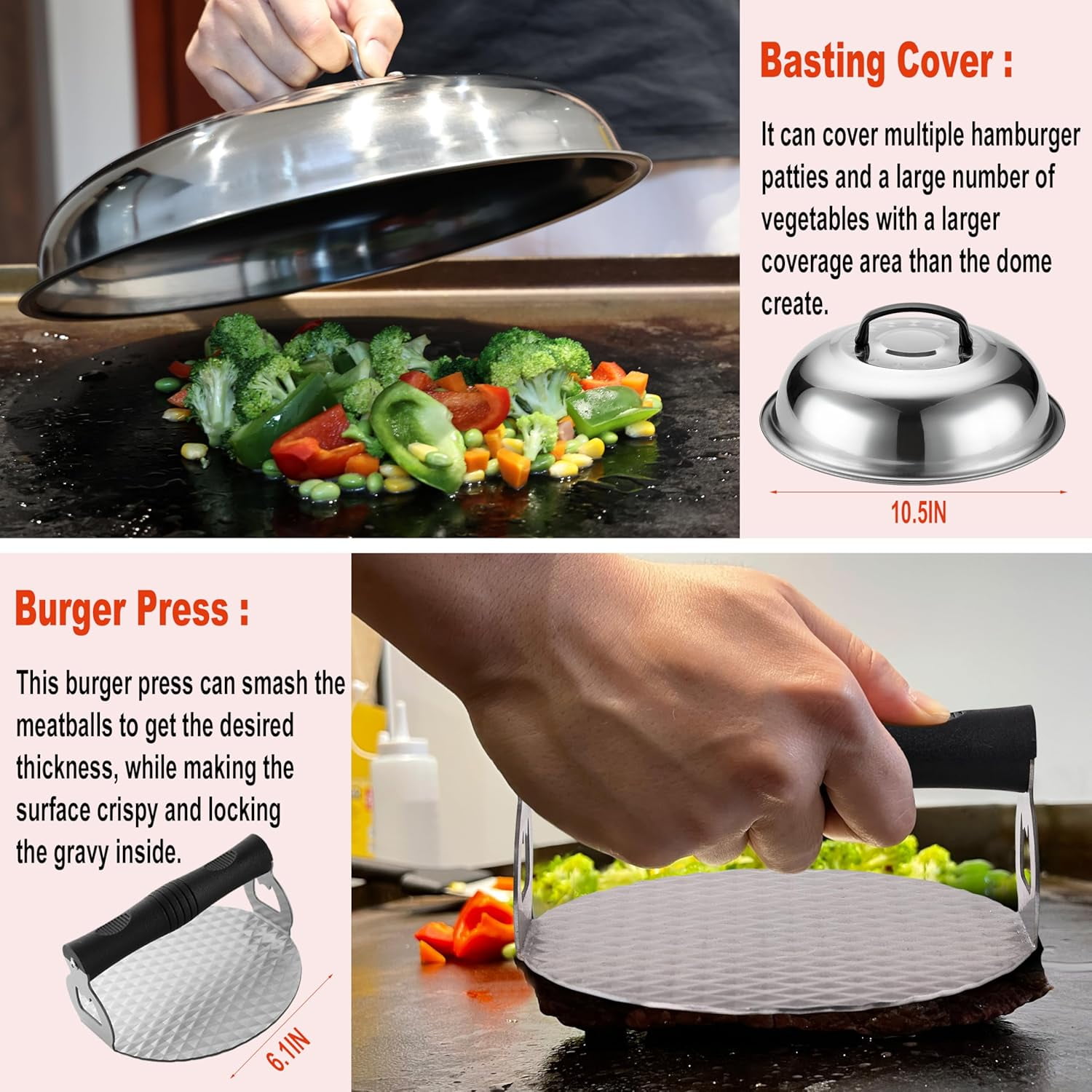 38PCS Griddle Accessories Kit - Perfect Gift Set for Blackstone and Outdoor Cooking