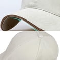 thumbnail image 4 of Casquette de Baseball Écran Solaire Casquette Homme Automne Chapeau de Soleil Hommes Femmes Été Simple Courbée Extérieure Casquette de Baseball Ajustable, 4 of 6