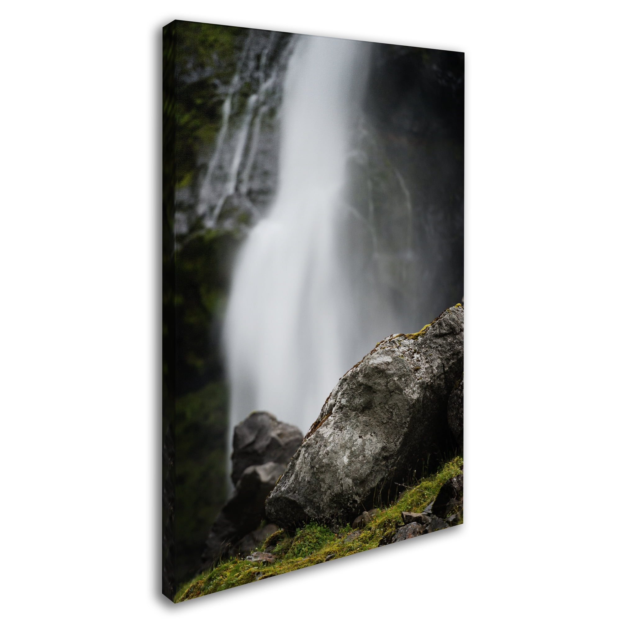Trademark Fine Art 'Meditative Falls' Canvas Art by Philippe Sainte-Laudy