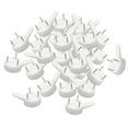 thumbnail image 6 of 100pcs Strong White Wall Hooks Nails And Screws Picture Hanging, 6 of 8