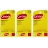 Carmex Classic Medicated Lip Balm Stick, Original, SPF 15, 0.15 oz (3 Pack)