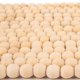 thumbnail image 3 of 9 Foot Natural Wood Bead Christmas Garland Wooden Christmas Tree Garland Perfect for Rustic Natural Country Farmhouse, 3 of 5