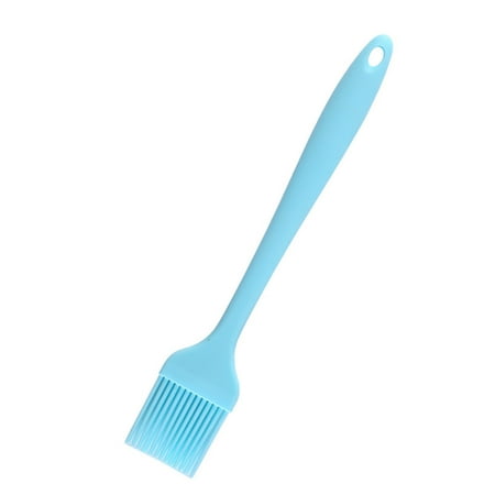 

10pcs Barbeque Oil Brush Outdoor BBQ Grill Roast Portable Silicone Oil Brush Cooking Baking Tool Blue