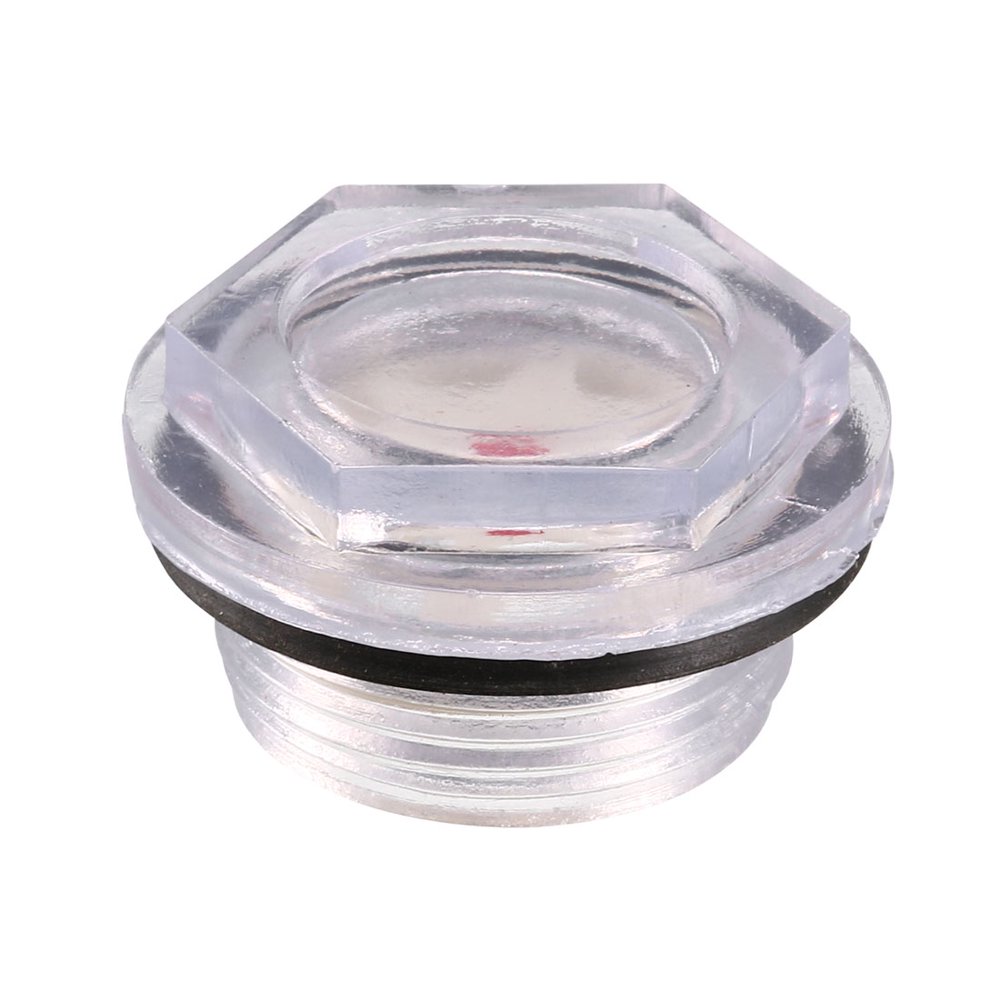 Unique Bargains 27mm Thread Diameter Plastic Air Compressor Liquid Oil