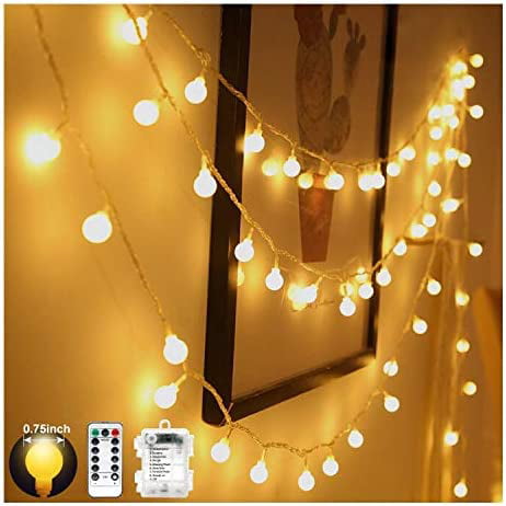 Details about   3M LED Star Lights Battery Operated Warm White Fairy String Wire Indoor Party 