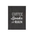 thumbnail image 1 of "Coffee Books and Rain" Box Top Art, 1 of 3