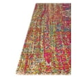 thumbnail image 5 of Unique Loom Chenille Jute Collection Area Rug - Raj (7' 10" Square Multi/Blue), 5 of 6