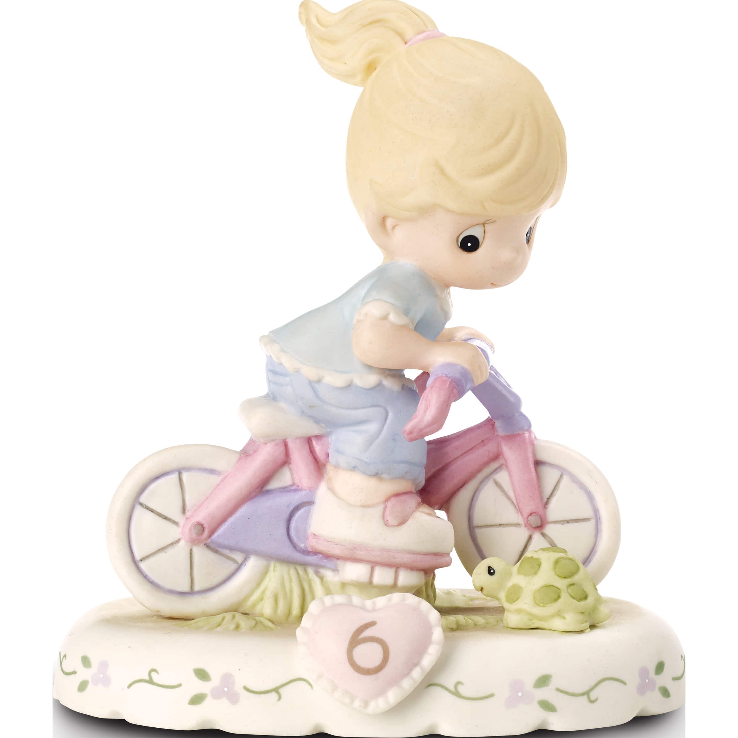 Fashion Precious Moments Growing In Grace Age Six Porcelain Figurine (4.9 X 4.1) Made China gp724 - image 1 of 4
