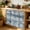 Navy, variant on Sea Turtles Small Sink Skirt, Bathroom Vanity Cabinet Adhesive Curtain, Coastal Ocean Brown Distressed Wooden Utility Under Sink Cover Decorative Kitchen Cabinet Curtains 10"x11"
